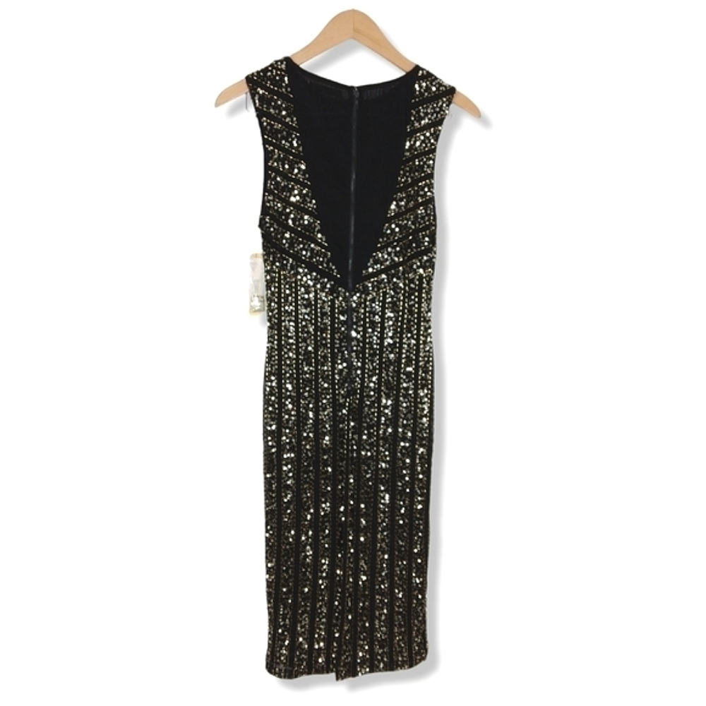 NWT Alice + Olivia Embelished Dress Size 4 Retail $595 - Picture 5 of 11
